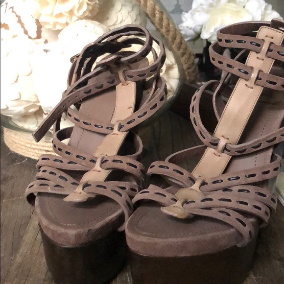 Christian Dior Wedges SIZE 38 - Picture 5 of 8